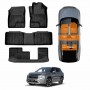 3D Floor Mats for Mitsubishi Outlander ZM Series PHEV 7-Seater 2021-Onwards Heavy Duty All Weather Car Mats Carpet Liner Set