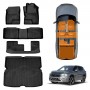 3D Floor Mats Boot Liner for Mitsubishi Outlander ZM Series PHEV 7 Seater 2021-Onwards All Weather Heavy Duty Cargo Car Trunk Luggage Tray