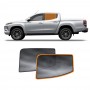 Rear Window Sun Shade for Mitsubishi Triton MQ MR Double Cab 2015-2024 Car Sun Blind Mesh