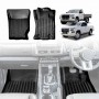3D Floor Mats for Mitsubishi Triton MV Single Cab & Club Cab 2024-Onwards All Weather Heavy Duty Cargo Car Trunk Luggage Tray