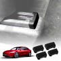 Seat Rail Cap for Tesla Model 3 Highland 2023-Onwards Slide Anti-collision Rubber Cover Plug Car Accessories