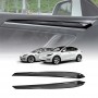 Tesla Model 3 2021-2023 and Model Y 2021-2025 Inner Front Door Cover Carbon Fiber Style Interior Accessories