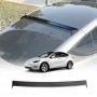 Carbon Fiber Style Roof Spoiler for Tesla Model Y 2022-2025 Rear Window Sunroof Wind Deflector Exterior Accessories