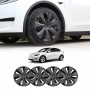 Tesla Model Y 2022-2025 Wheel Protector Cover Hub Caps 19 Inch Rim S Plaid Exterior Accessories (Set of 4)