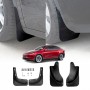 Mud Flaps Splash Guards for Tesla Model Y Juniper 2025-Onwards Medium Edge PP Version Mudguard Fender Front and Rear Set of 4