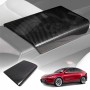 Center Console Armrest Pad Cover for Tesla Model Y Juniper 2025-Onwards Carbon Fiber Style Interior Decoration Protector Accessories