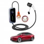 Type 2 Portable EV Charger 32 Amp 7KW 3 Pin 5 Meters for Tesla Model Y Juniper 2025-Onwards