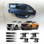 Door Handles Bowl Inserts Cover for Ford NEXT-GEN Ranger MY22 2022-2025 Matt Black protector