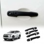 Door Handles Cover for Mitsubishi Pajero Sport 2015-2025 Matt Black protector