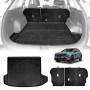 Boot Liner Kick Mats Set for Kia Sportage NQ5 PE Series 2026-Onwards Without Subwoofer All Weather Cargo Car Trunk Back Seat Protector