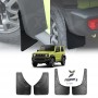 Suzuki Jimny 3-Door 2018-Onwards Mud Flaps Splash Guards Mudguard Fender Front and Rear Set of 4