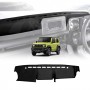 Dash Mat Pad Cover Non-Slip for Suzuki Jimny 3-Door 2018-Onwards Microfiber Leather