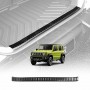 Boot Sill Protector Panel Trim for Suzuki Jimny XL 5-Door 2023-Onwards Carbon Fiber Style Rear Scuff Plate Protection Accessories
