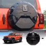 Glossy Black Spare Wheel Cover for GWM Tank 300 Tank300 2023-Onwards Tire Protective Case Exterior Modification Accessories