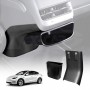 Rear Air Vent Storage Box with Removable Kick Panel for Tesla Model Y 2022-2025 Premium Stylish Upgrade Interior Organizer
