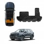 3D Floor Mats for Chery Tiggo 8 Pro Max 2024-2025 Heavy Duty All Weather Third Row Seat Car Mats Carpet Liner