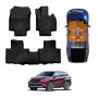 3D Floor Mats for Toyota Kluger 2021-Onwards Heavy Duty All Weather Car Mats Carpet Liner Set