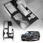 Gear Shift Frame Trim for Toyota Prado 250 Series 2024-2025 Carbon Fiber Style Center Console Cover Protector