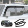 Weathershields for Toyota Prado 250 Series 2024-2025 Car Weather Shields Wind Deflectors Window Sun Visor