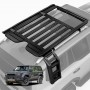 Roof Rack Rear Ladder LED Awning for Toyota Prado 250 Series VX/Kakadu/Altitude 2024-2025 Multi-Functional Expansion Platform Aluminum Alloy
