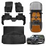 3D Floor Mats Boot Liner for Toyota Prado 250 Series 5-Seater 2024-Onwards All Weather Heavy Duty Cargo Car Trunk Luggage Tray