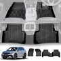 3D Floor Mats for Volkswagen VW Tiguan 2016-2024 Heavy Duty All Weather Car Mats Carpet Liner Set