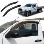 Weathershields for Toyota Hilux Single Cab 2005-2015 Car Weather Shields Wind Deflectors Window Sun Visor 4-Piece Set