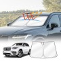 WindScreen Sun Shade for Volvo XC90 2015-Onwards Blocks UV Rays Sun Visor Protector Foldable Sunshade