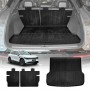 Boot Liner Kick Mats Set for Zeekr 7X 2025-Onwards All Weather Heavy Duty Cargo Car Trunk Back Seat Protector