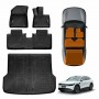 3D Floor Mats Boot Liner Set for Zeekr 7X 2025-Onwards All Weather Heavy Duty Cargo Car Trunk Luggage Tray